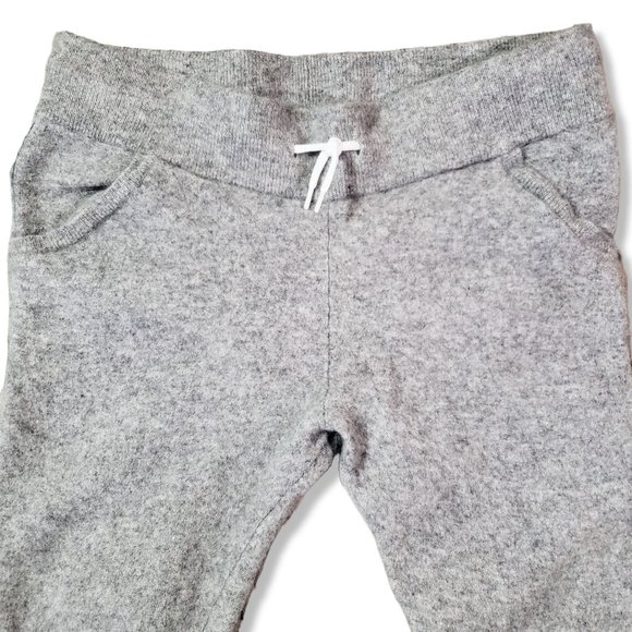 James Perse 100% Cashmere Capri Length Jogger Pant Grey Sweatpant Womens Large L - Picture 2 of 12